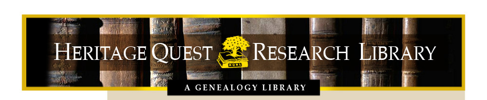 Heritage Quest Research Library